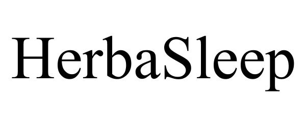 Trademark Logo HERBASLEEP