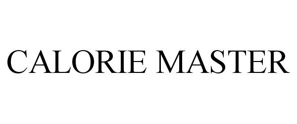 Trademark Logo CALORIE MASTER