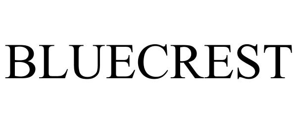 Trademark Logo BLUECREST