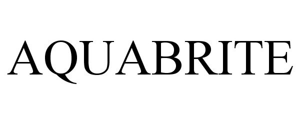 Trademark Logo AQUABRITE