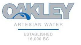  OAKLEY ARTESIAN WATER ESTABLISHED 16,000 BC