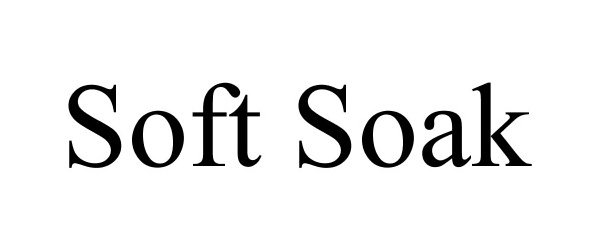 Trademark Logo SOFT SOAK