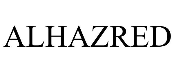 Trademark Logo ALHAZRED