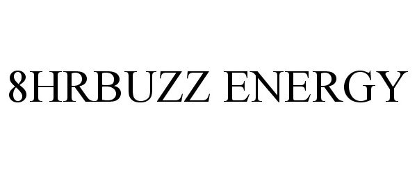 Trademark Logo 8HRBUZZ ENERGY