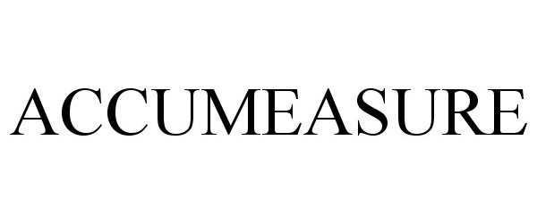 Trademark Logo ACCUMEASURE