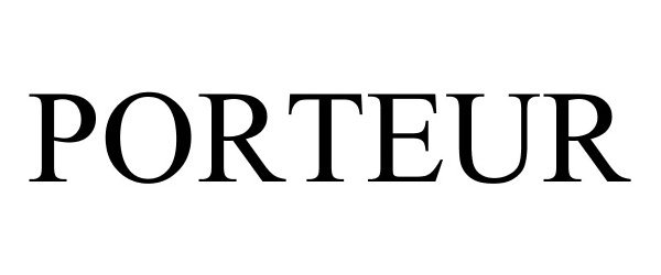 Trademark Logo PORTEUR