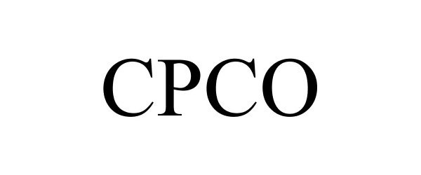 Trademark Logo CPCO