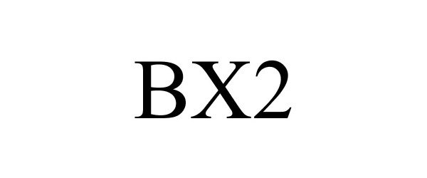 Trademark Logo BX2