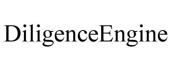 Trademark Logo DILIGENCEENGINE