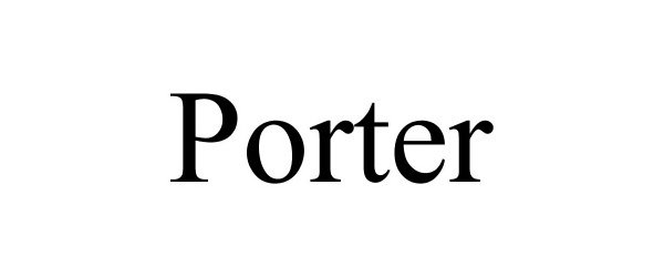 Trademark Logo PORTER