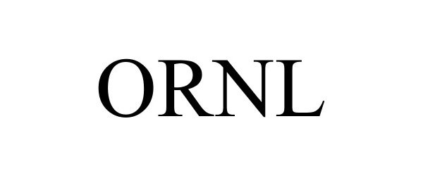 Trademark Logo ORNL