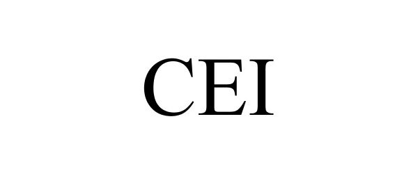 Trademark Logo CEI