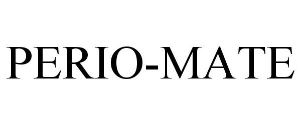 Trademark Logo PERIO-MATE
