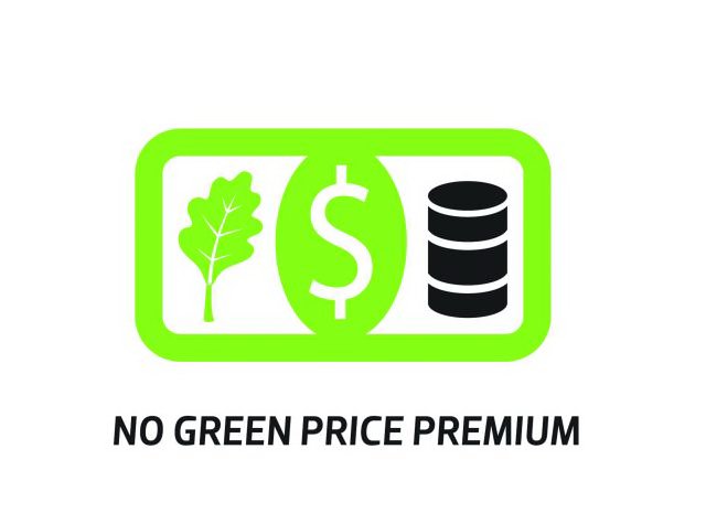  NO GREEN PRICE PREMIUM