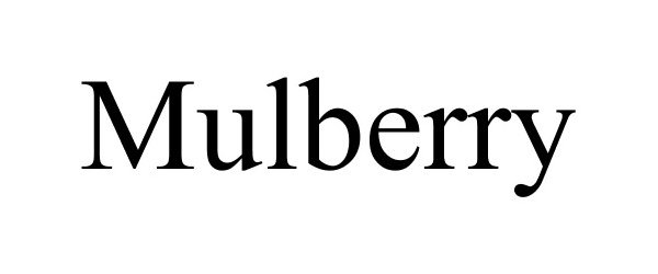 Trademark Logo MULBERRY