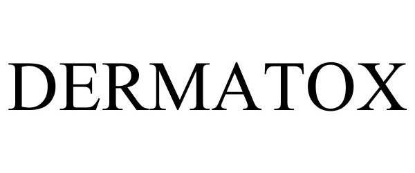 Trademark Logo DERMATOX