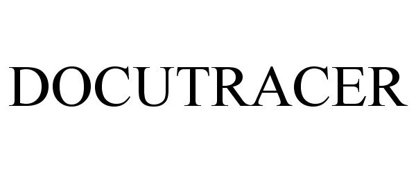 Trademark Logo DOCUTRACER