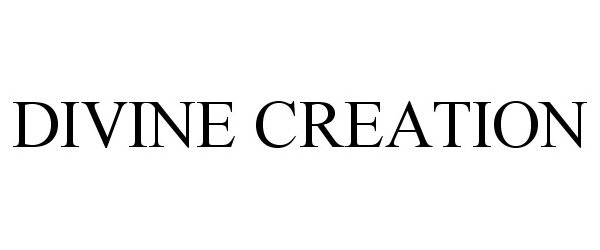 Trademark Logo DIVINE CREATION