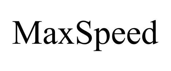 Trademark Logo MAXSPEED
