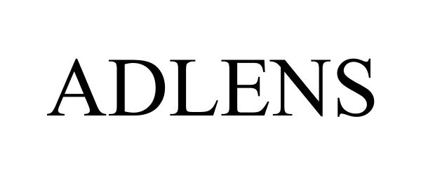 Trademark Logo ADLENS