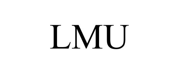 Trademark Logo LMU