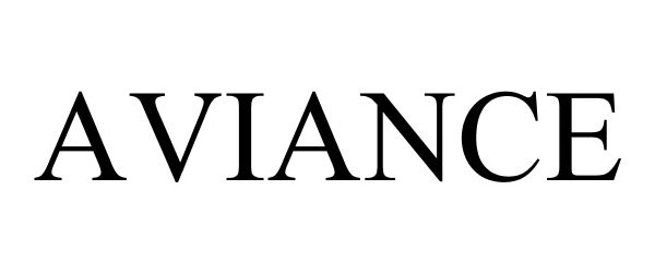 Trademark Logo AVIANCE