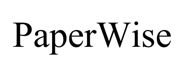 Trademark Logo PAPERWISE