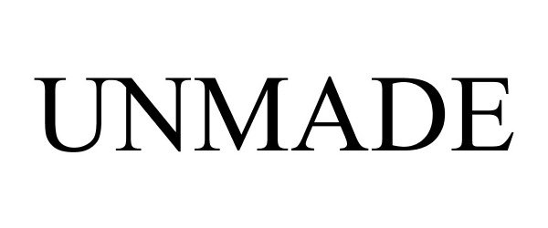 Trademark Logo UNMADE