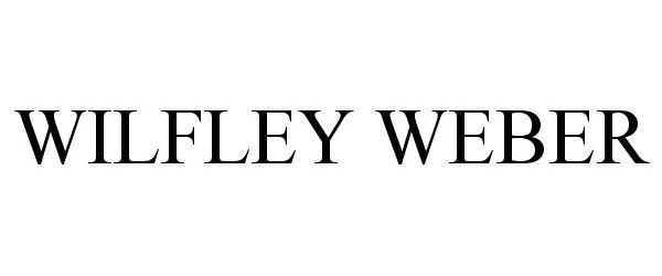  WILFLEY WEBER
