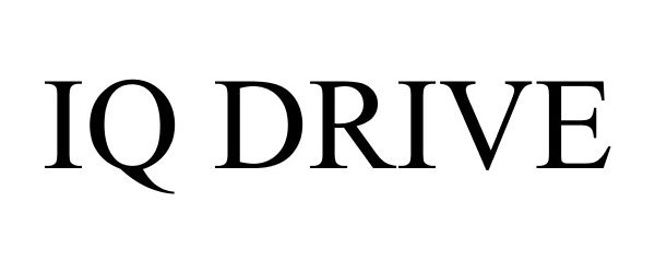 Trademark Logo IQ DRIVE