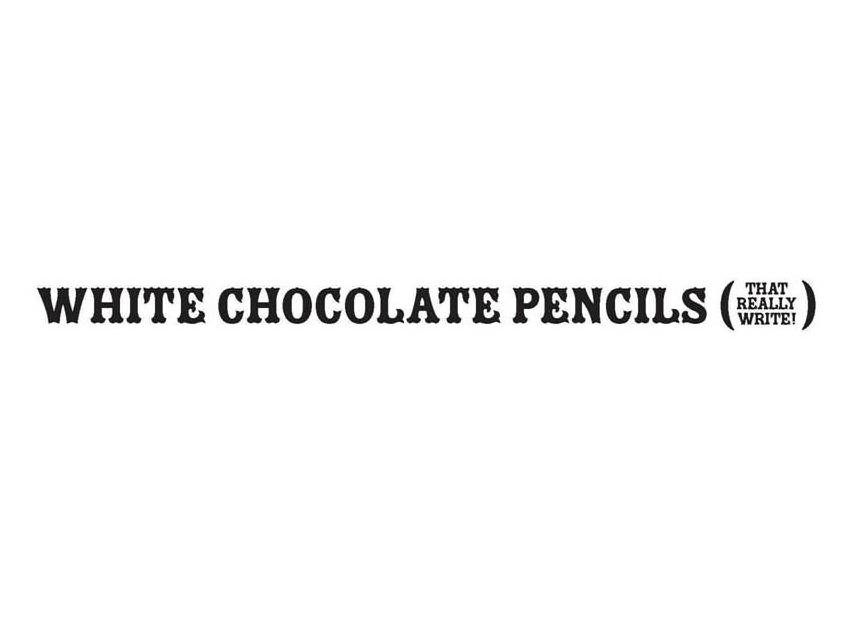  WHITE CHOCOLATE PENCILS (THAT REALLY WRITE!)