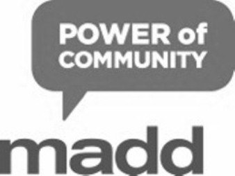 Trademark Logo MADD POWER OF COMMUNITY