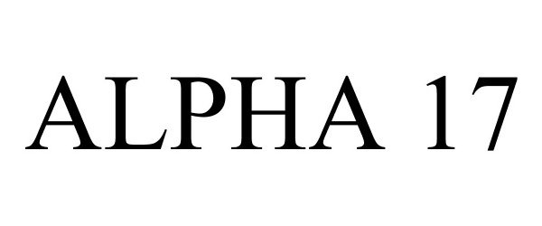  ALPHA 17