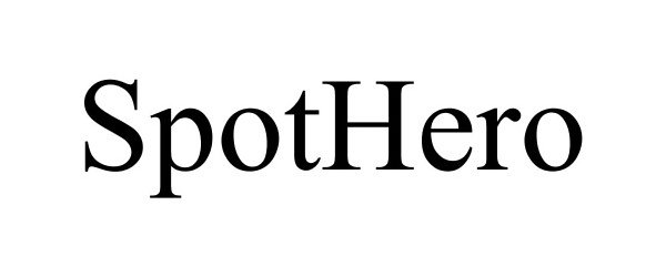 Trademark Logo SPOTHERO