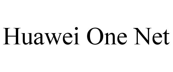  HUAWEI ONE NET