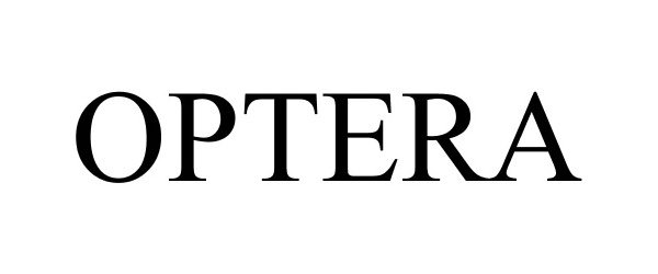 Trademark Logo OPTERA