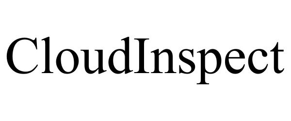 Trademark Logo CLOUDINSPECT