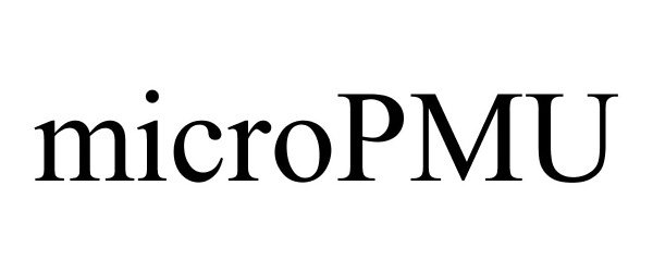 Trademark Logo MICROPMU