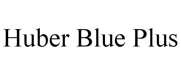  HUBER BLUE PLUS