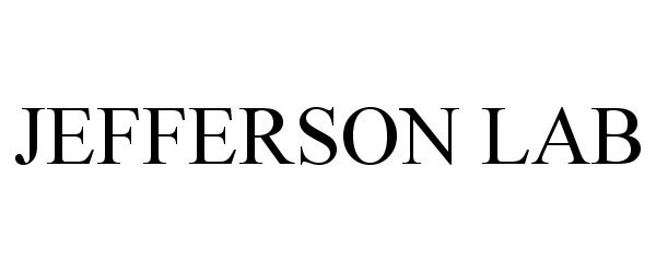 Trademark Logo JEFFERSON LAB