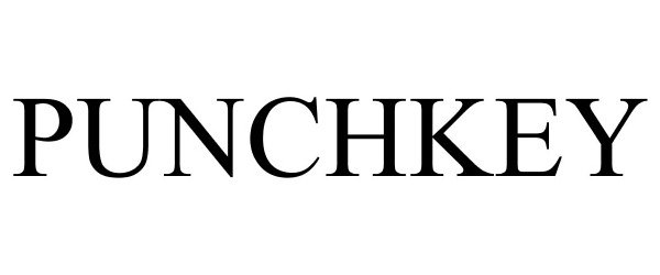 Trademark Logo PUNCHKEY