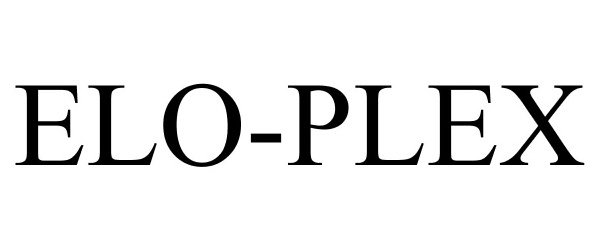 Trademark Logo ELO-PLEX