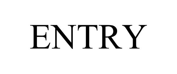 Trademark Logo ENTRY
