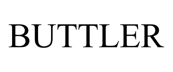 Trademark Logo BUTTLER