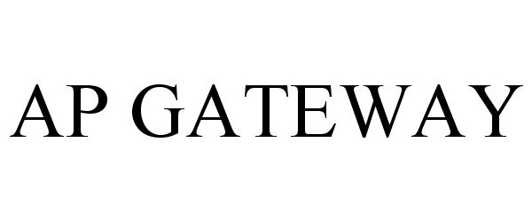 Trademark Logo AP GATEWAY