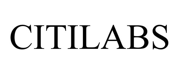 Trademark Logo CITILABS