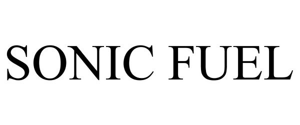 Trademark Logo SONIC FUEL