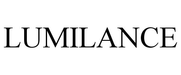 Trademark Logo LUMILANCE