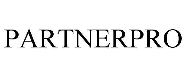 Trademark Logo PARTNERPRO