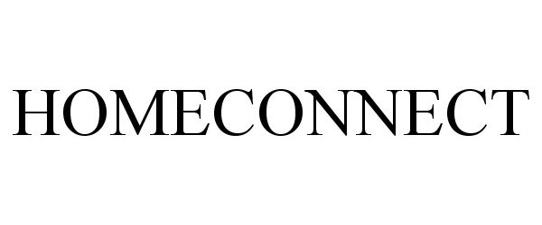 Trademark Logo HOMECONNECT